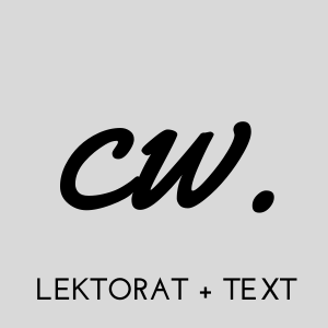 Logo Claudia Weingartner Lektorat und Text