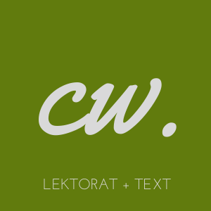 Logo Claudia Weingartner Lektorat und Text